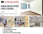 Bán nhà Hào Nam Đống Đa, Nở Hậu Nhẹ, Có Hai Thoáng Trước Sau, 26mx5T, Giá: 4,8 Tỷ, Lh: