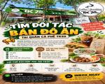 CÓ MÓN ĂN NGON – ĐANG TÌM MẶT BẰNG BÁN HÀNG? TK20 COFFEE ĐANG TÌM ĐỐI TÁC! ĐC 113 Võ Văn