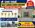 CHO THUÊ MẶT BẰNG KINH DOANH TRUNG TÂM NHA TRANG vị trí đẹp phù hợp cho các mô hình như: