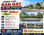 CHÍNH CHỦ BÁN ĐẤT 100m² KĐT Senco5 Mê Linh – Hà Nội Vị trí thuộc khu đô thị quy hoạch
