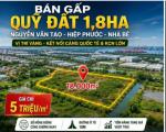 Bán Gấp Đất 18.000m² Nguyễn Văn Tạo, Nhà Bè – Gần Cảng Quốc Tế – Chỉ 5 Triệu/m²
