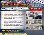 CHDV 7 PHÒNG - DÒNG TIỀN 25TR/THÁNG - NGAY SAU VINCOM VÕ VĂN NGÂN - 5.85 TỶ