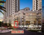 Shop chân đế Vinhomes hướng Đông Nam mặt đại lộ nguyễn hoàng giá CĐT