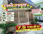 Cho thuê nhà nguyên căn Trần Bình Trọng B.Thạnh sủ dụng 56m2-  7.5tr